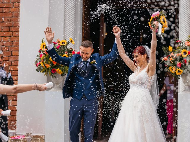 Il matrimonio di Davide e Carlotta a Pantigliate, Milano 30