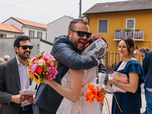 Il matrimonio di Davide e Carlotta a Pantigliate, Milano 32