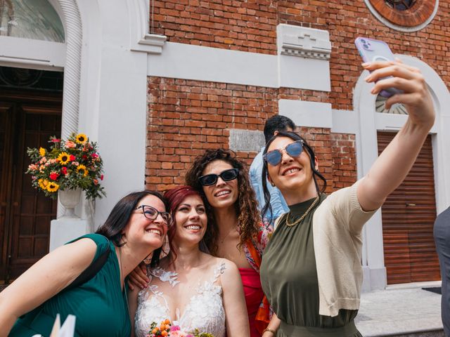 Il matrimonio di Davide e Carlotta a Pantigliate, Milano 33
