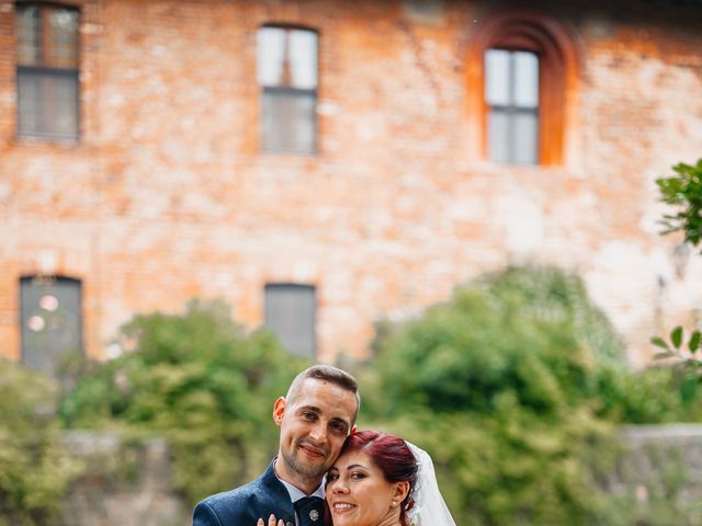 Il matrimonio di Davide e Carlotta a Pantigliate, Milano 36