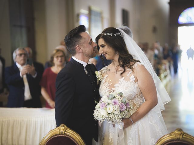 Il matrimonio di Vincenzo e Michela a Moscazzano, Cremona 34