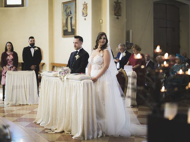Il matrimonio di Vincenzo e Michela a Moscazzano, Cremona 35