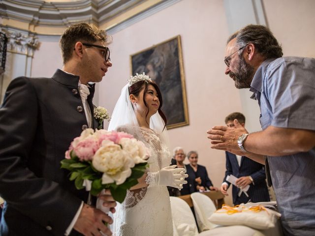 Il matrimonio di Simone e Anqi a Rosate, Milano 63