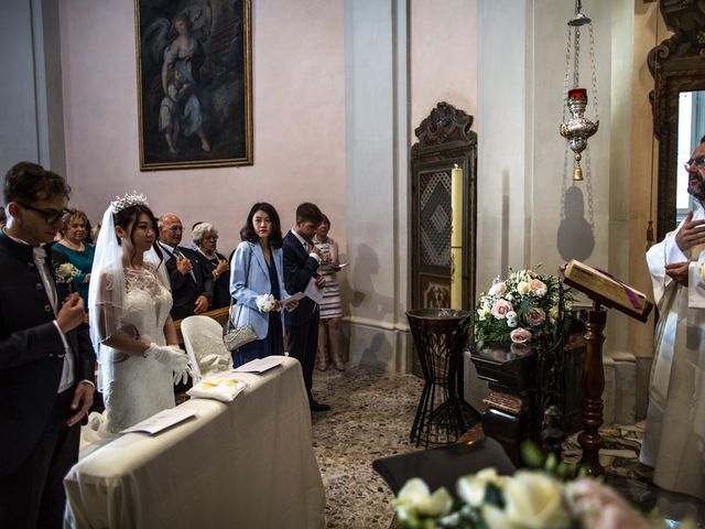 Il matrimonio di Simone e Anqi a Rosate, Milano 68