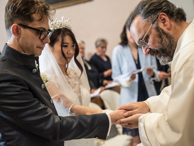 Il matrimonio di Simone e Anqi a Rosate, Milano 80
