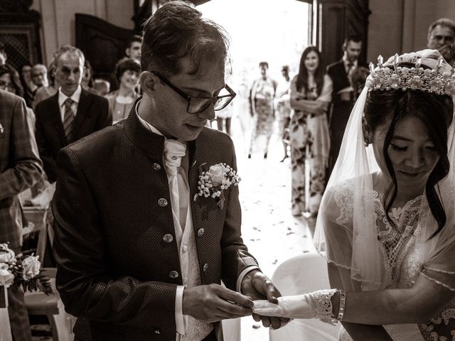 Il matrimonio di Simone e Anqi a Rosate, Milano 85
