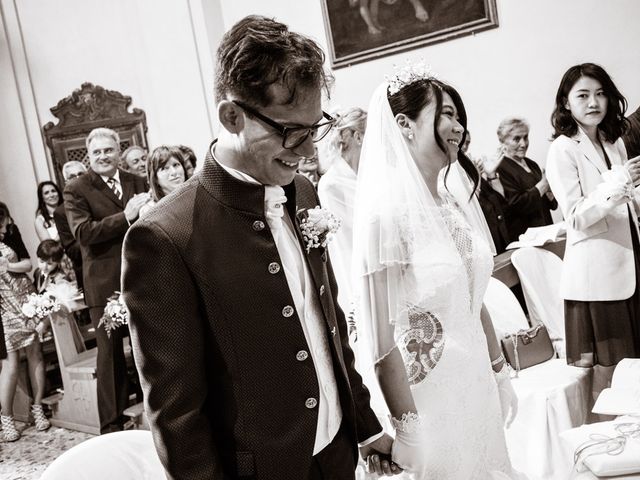 Il matrimonio di Simone e Anqi a Rosate, Milano 88