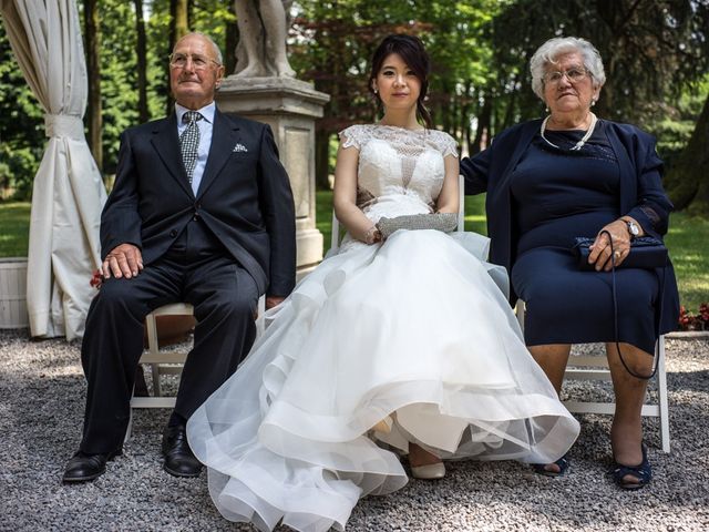 Il matrimonio di Simone e Anqi a Rosate, Milano 135