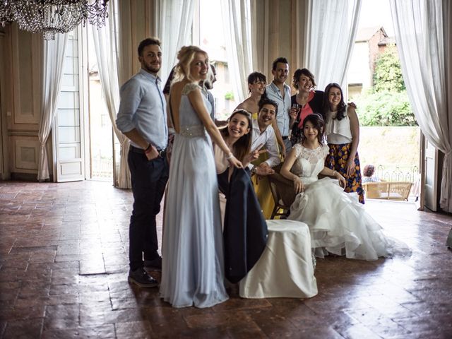 Il matrimonio di Simone e Anqi a Rosate, Milano 184
