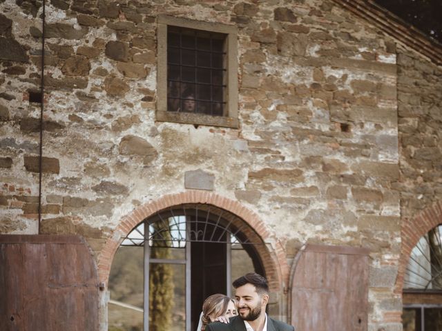 Il matrimonio di Ian e Maddie a Castiglion Fiorentino, Arezzo 17