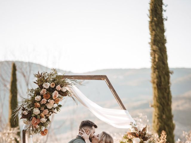 Il matrimonio di Ian e Maddie a Castiglion Fiorentino, Arezzo 34