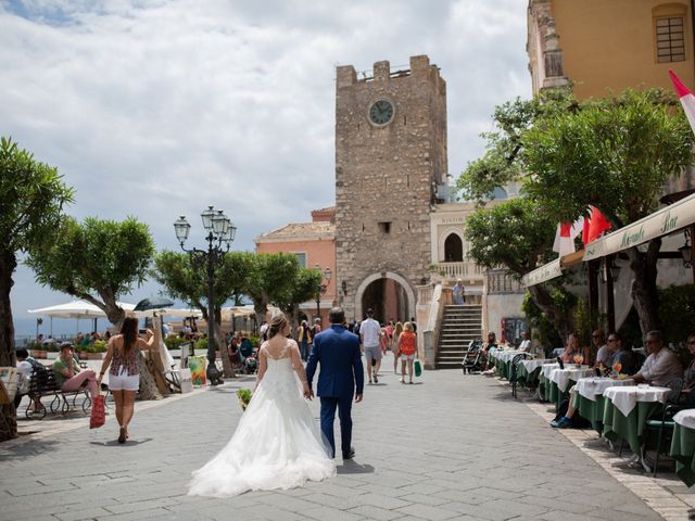 Il matrimonio di Rosario e Liliana a Taormina, Messina 26