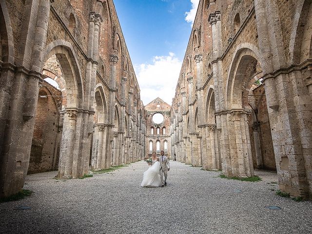 Il matrimonio di Abhijit e Ginevra a Chiusdino, Siena 40