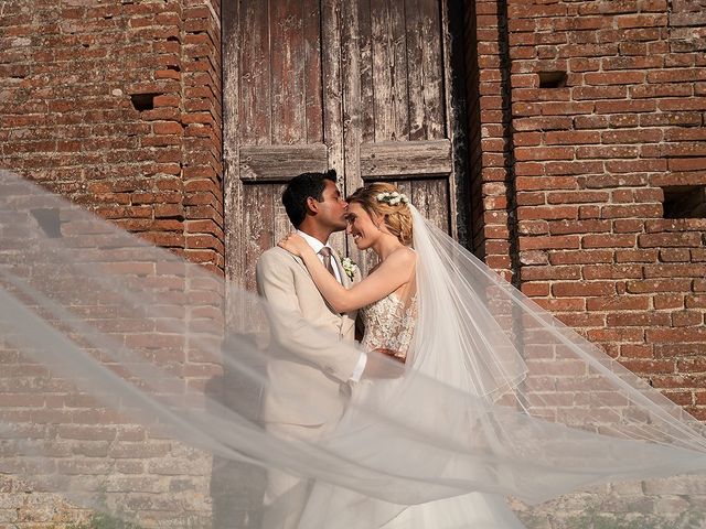 Il matrimonio di Abhijit e Ginevra a Chiusdino, Siena 1