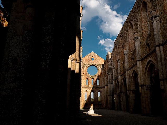 Il matrimonio di Abhijit e Ginevra a Chiusdino, Siena 46