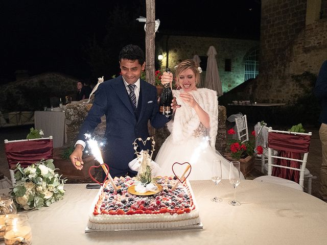 Il matrimonio di Abhijit e Ginevra a Chiusdino, Siena 68