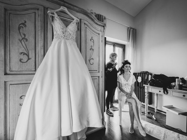 Il matrimonio di Nicolò e Gentjana a Barni, Como 8