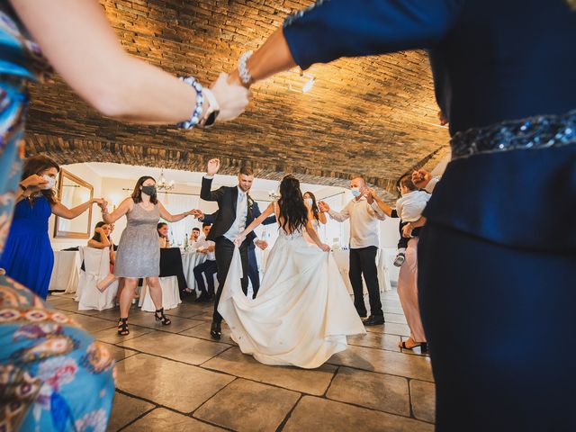 Il matrimonio di Nicolò e Gentjana a Barni, Como 67