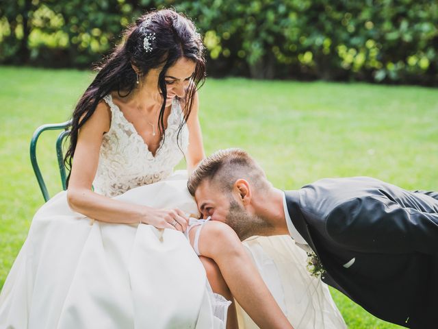 Il matrimonio di Nicolò e Gentjana a Barni, Como 78