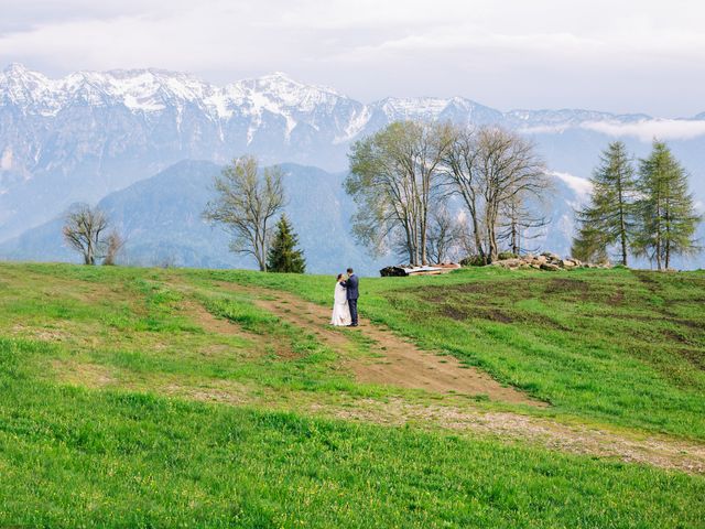 Il matrimonio di Maio e Laura a Roncegno, Trento 58