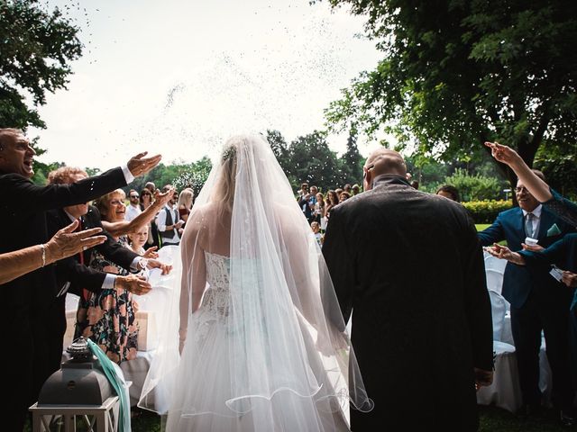 Il matrimonio di Massimiliano e Elena a Viggiù, Varese 35