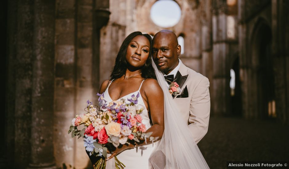 Il matrimonio di Mitchell e Kiana a Siena, Siena