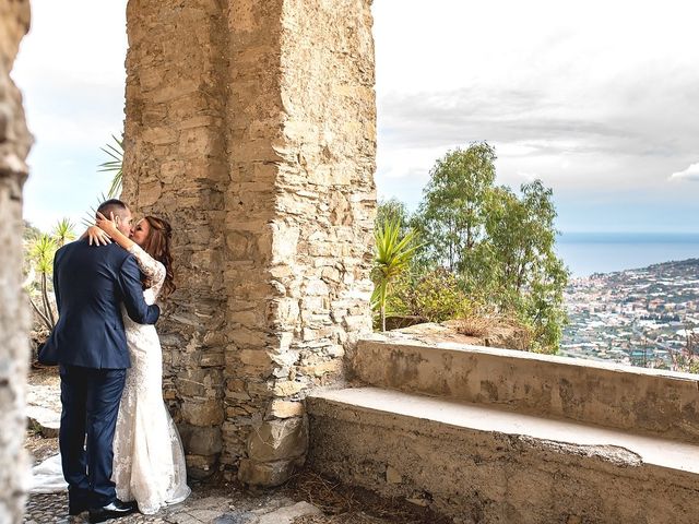 Il matrimonio di Simone e Federica a Castellaro, Imperia 33