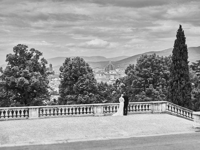 Il matrimonio di Cory e Jenna a Impruneta, Firenze 73