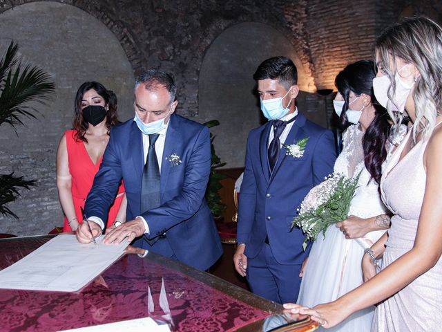 Il matrimonio di Eliana e Gabriele a Roma, Roma 509