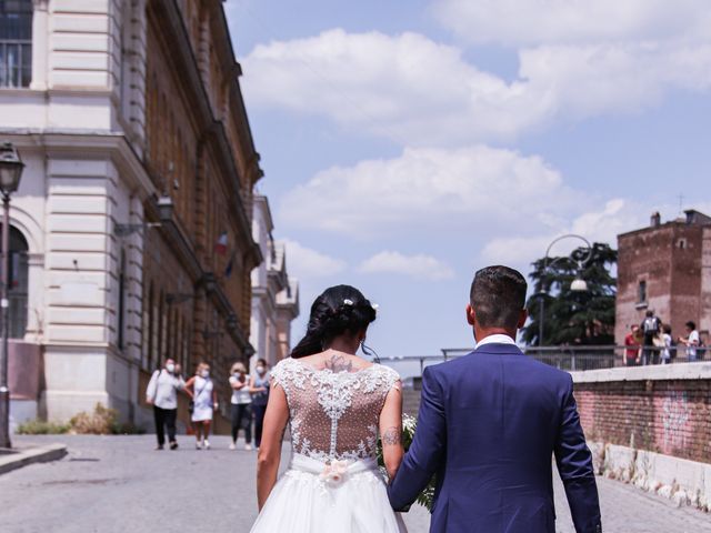 Il matrimonio di Eliana e Gabriele a Roma, Roma 610