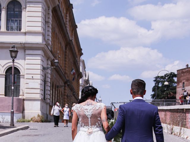 Il matrimonio di Eliana e Gabriele a Roma, Roma 611