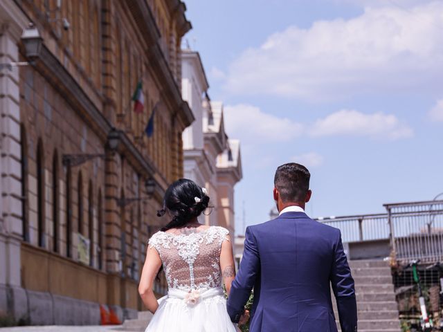 Il matrimonio di Eliana e Gabriele a Roma, Roma 615