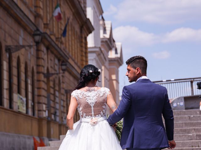 Il matrimonio di Eliana e Gabriele a Roma, Roma 616