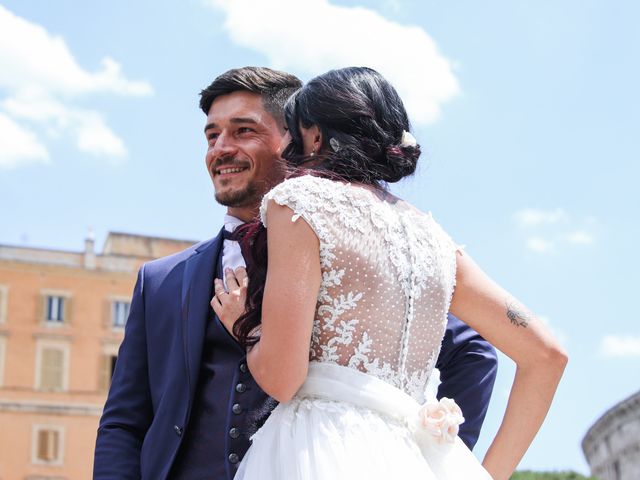 Il matrimonio di Eliana e Gabriele a Roma, Roma 626