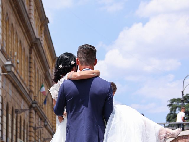 Il matrimonio di Eliana e Gabriele a Roma, Roma 637