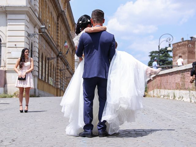 Il matrimonio di Eliana e Gabriele a Roma, Roma 638