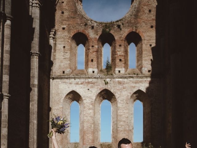 Il matrimonio di Tiziano e Giulia a Chiusdino, Siena 18
