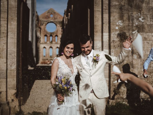 Il matrimonio di Tiziano e Giulia a Chiusdino, Siena 19