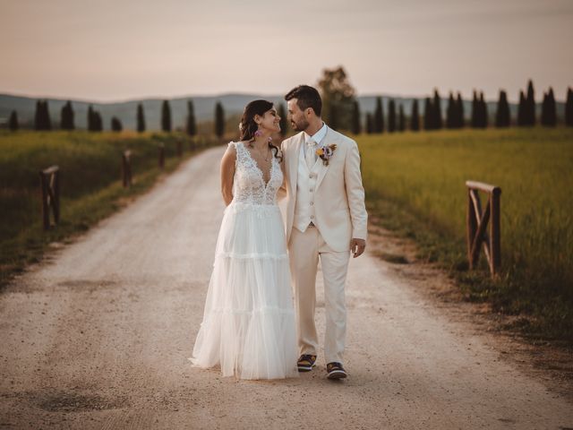 Il matrimonio di Tiziano e Giulia a Chiusdino, Siena 36