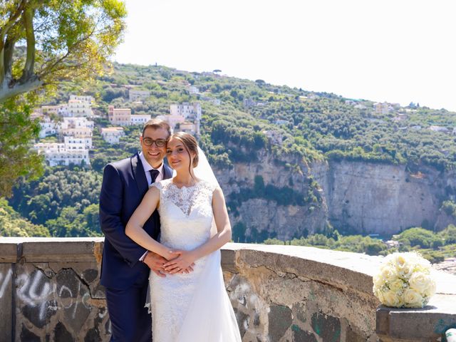 Il matrimonio di Valeria e Lorenzo a Vico Equense, Napoli 28