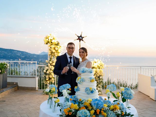 Il matrimonio di Valeria e Lorenzo a Vico Equense, Napoli 41