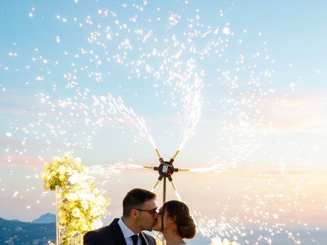 Il matrimonio di Valeria e Lorenzo a Vico Equense, Napoli 42