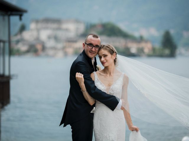 Il matrimonio di Davide e Glenda a Quarna Sopra, Verbania 49