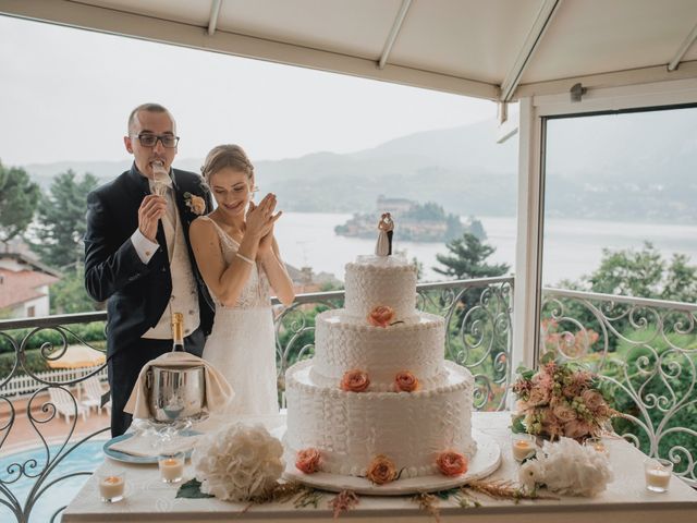 Il matrimonio di Davide e Glenda a Quarna Sopra, Verbania 69