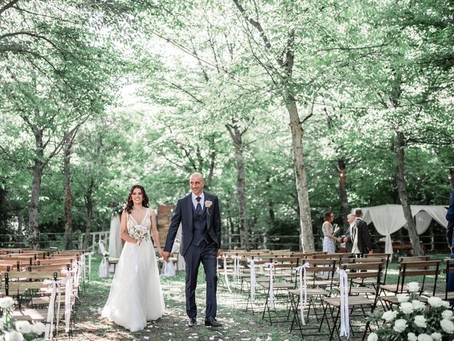 Il matrimonio di Teuta e Carlo a Torgiano, Perugia 51