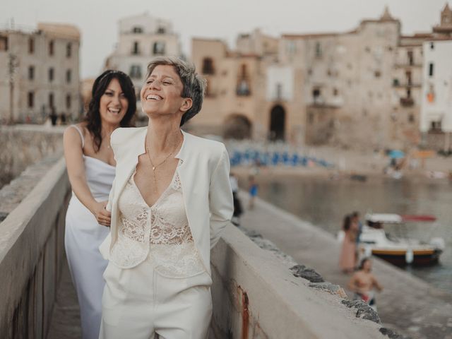 Il matrimonio di Silvana e Valeria a Cefalù, Palermo 45