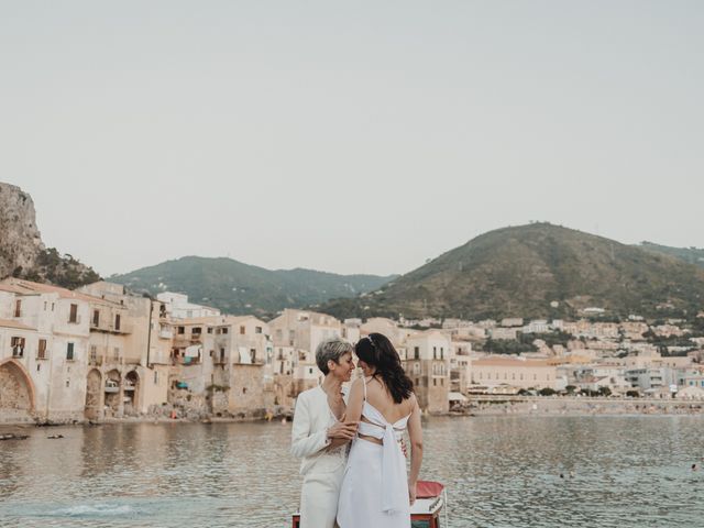 Il matrimonio di Silvana e Valeria a Cefalù, Palermo 54