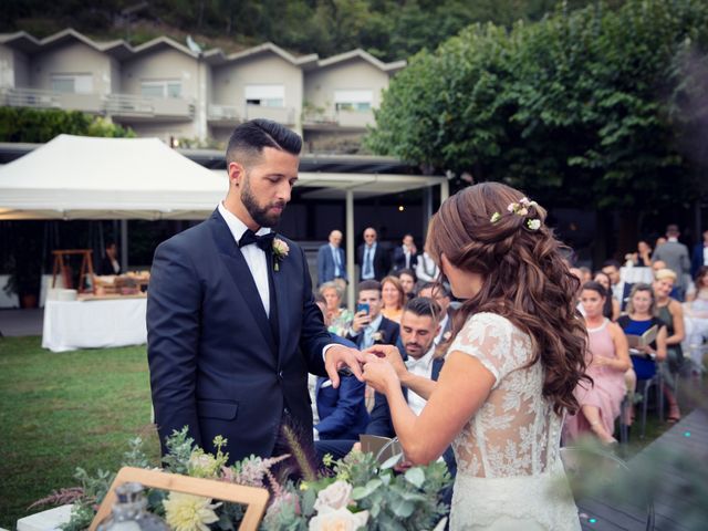 Il matrimonio di Fabio e Francesca a Mergozzo, Verbania 38