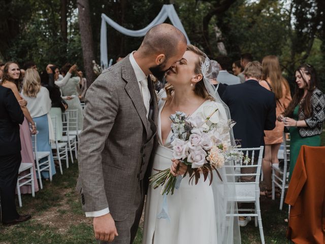 Il matrimonio di Raphaelle e Samuel a Cingoli, Macerata 107