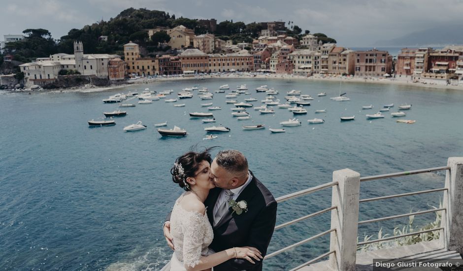 Il matrimonio di Valeria e Juri a Sestri Levante, Genova